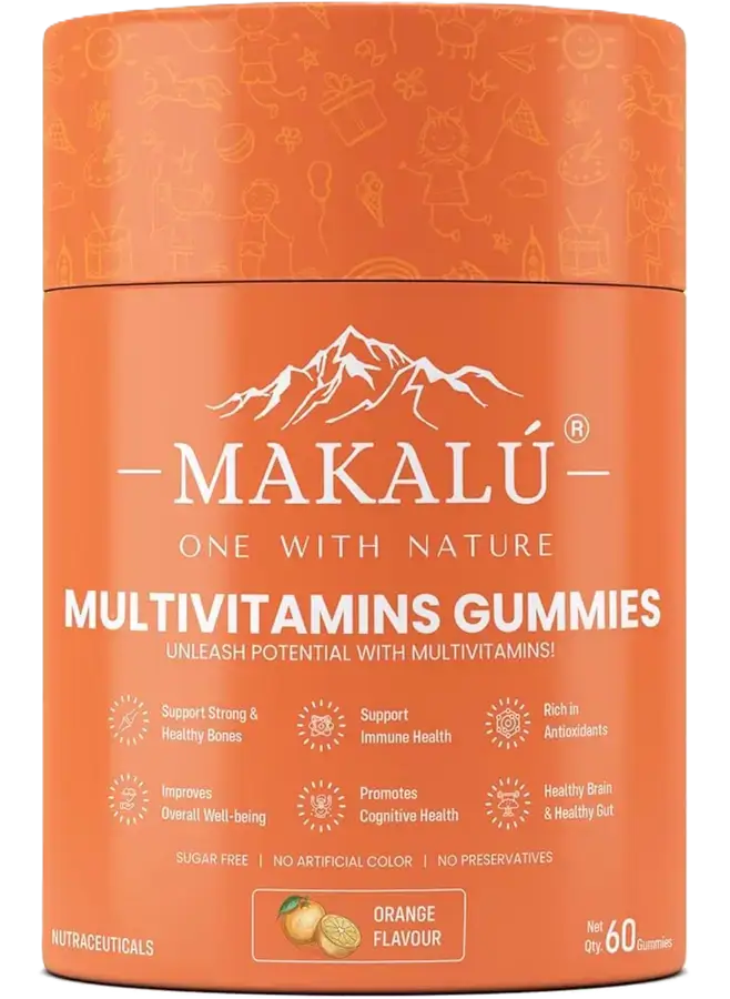 Makalu Multivitamin Gummies Orange